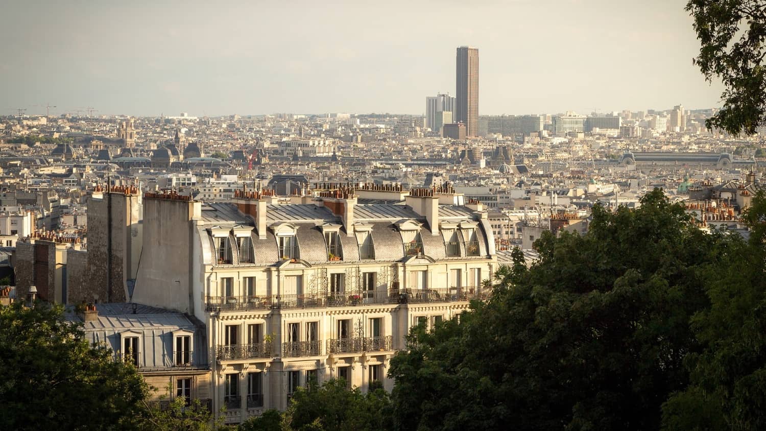 Immeubles Montparnasse Paris