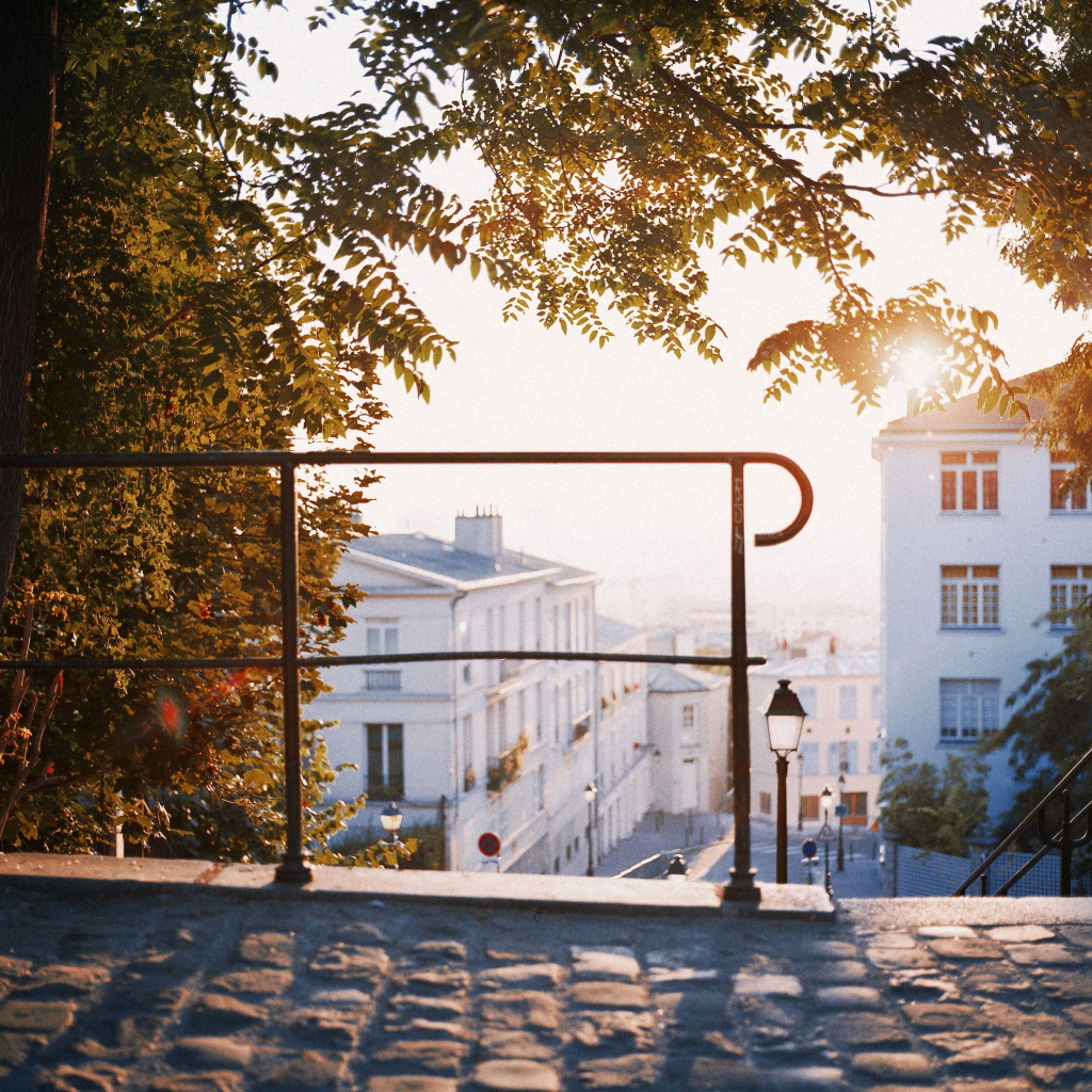 escalier soleil Paris