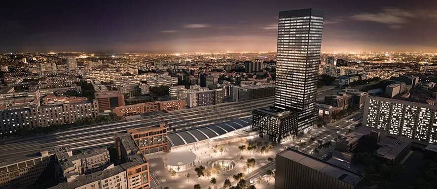 ville de nuit lumieres